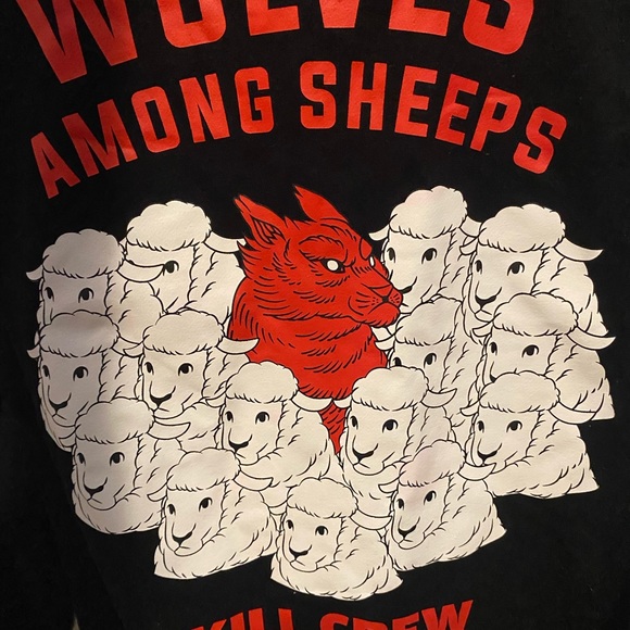 Kill Crew Wolves Among Sheep Hoodie - Picture 4 of 6